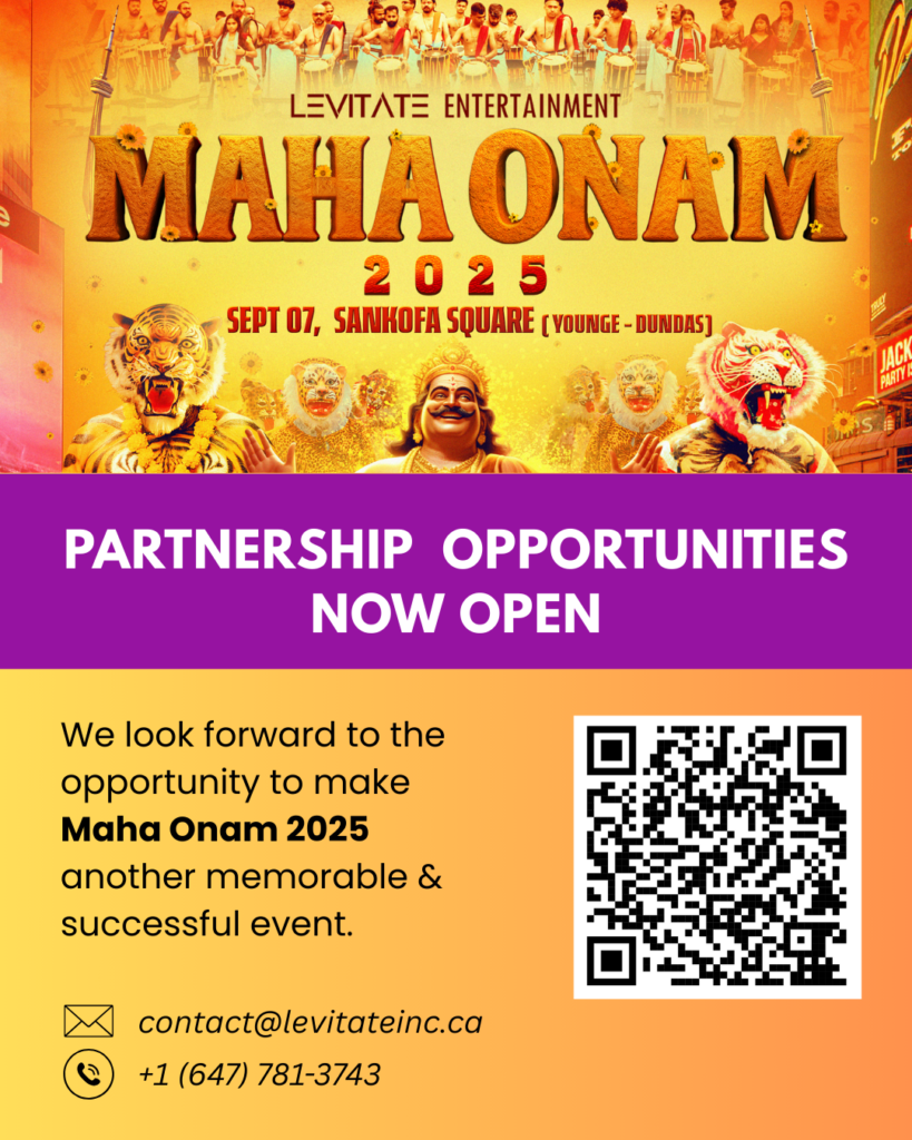 Levitate Onam Banner